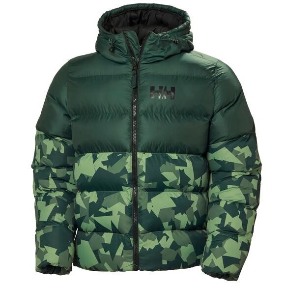 Helly Hansen Active Puffer Jacket in Camo – Warm, Water-Resistant Size Large NWT - Picture 1 of 11